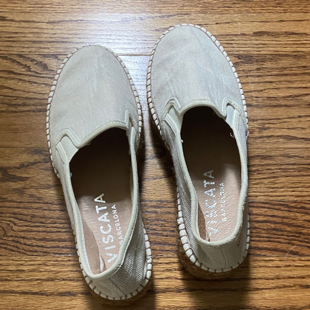 VISCATA Beige Espadrilles